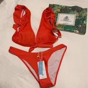 Red Cupshe Bikini - brand new with tags